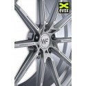 WHEELFORCE Wheels WF SL.2-FF "Frozen Silver" Ø19'' (4 wheels set) for Mercedes AMG A45 (W176)