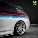 WHEELFORCE Wheels CF.1-RS "Frozen Silver" Ø19'' (4 wheels set) for BMW 335i (F30)