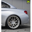 WHEELFORCE Wheels CF.2-FF "Frozen Crystal Silver" Ø20'' (4 Wheels set) for BMW 340i (F30-31)