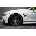 WHEELFORCE Wheels CF.2-FF "Brushed Shadow" Ø20''  (4 Wheels set) for BMW 335i (F30)