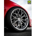 WHEELFORCE Wheels WF HE.1-FF "GLOSS STEEL" Ø21'' (4 Wheels set) for Audi RS5 (B9