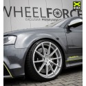 Pack de 4 Jantes WHEELFORCE WF SL.2-FF "Frozen Silver" Ø19'' pour Audi RS3 (8V)