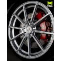 WHEELFORCE Wheels WF SL.2-FF "Frozen Silver" Ø19'' (4 wheels set) for Audi RS3 (8V)