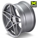 WHEELFORCE Wheels CF.1-RS "Frozen Silver" Ø19'' (4 wheels set) for BMW 340i (F30-31)