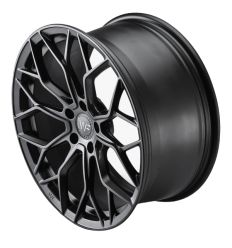 WHEELFORCE Wheels SL.1-FF "Deep Black" Ø19'' (4 wheels set) for Mercedes AMG A35 & A45 (W177)