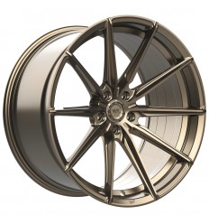 WHEELFORCE Wheels WF CF.3-FF R "SATIN BRONZE" Ø20'' (4 wheels set) for Audi S5 (B8)
