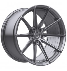 WHEELFORCE Wheels WF CF.3-FF R "GLOSS STEEL" Ø20'' (4 wheels set) for Audi RS5 (B9)