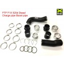 Kit Boost & Charge Pipes FTP Motorsport pour BMW Moteur "N47" (F1X) 520d Diesel