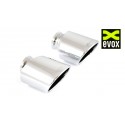 EVOX Stainless Steel Silencer Outputs for Porsche 993 C2-C4