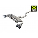 BULL-X //  Sport Exhaust System "EGO-X" with valve for Audi S1 8X
