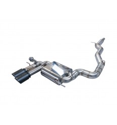BULL-X //  Sport Exhaust System "EGO-X" with valve for Audi S3 8P