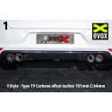 BULL-X // Système d'échappement Sport "EGO-X" à Valves pour Audi S3 8V (avec FAP)