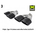 BULL-X //  Sport Exhaust System "EGO-X" with valve for Audi S3 8V (with FAP)