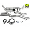 BULL-X // Sport xhaust system "EGO-X" with Valves for Audi RS3 8V.2 (facelift) (with FAP)