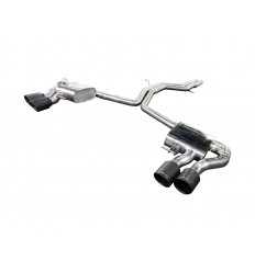 BULL-X //  Sport Exhaust System "EGO-X" with valve for Audi S-4 B9