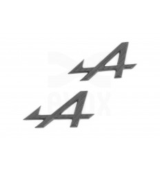 EVOX /// Monogramme ALPINE Aile AVT en Carbone Alpine A110 (la paire)