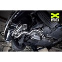 BULL-X // Sport Exhaust System "EGO-X" with valves for VW Golf 5 R32