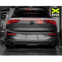 BULL-X // Sport Exhaust System "EGO-X" with valves for VW Golf 8 GTI CS & Edition 45