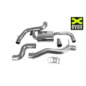 BULL-X // Sport Exhaust System "EGO-X" with valves for VW Golf 8 R