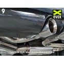 BULL-X // Sport Exhaust System "EGO-X" with valves for VW Scirocco R