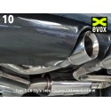 BULL-X // Sport Exhaust System "EGO-X" with valves for VW Scirocco R