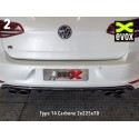 BULL-X // Sport Exhaust System "EGO-X" with valves for Seat Leon Cupra 5F ST
