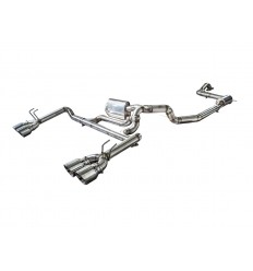 BULL-X // Sport Exhaust System "EGO-X" with valves for Honda Civic Type-R FK2