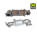 BULL-X //  Downpipe for Honda Civic Type-R FK2