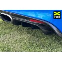 EVOX /// Rear Bumper Carbon Diffusor Alpine A110 