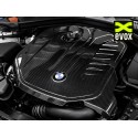 HF-Series // Cache Moteur en Carbone pour BMW M140i (F20-21) (B58)