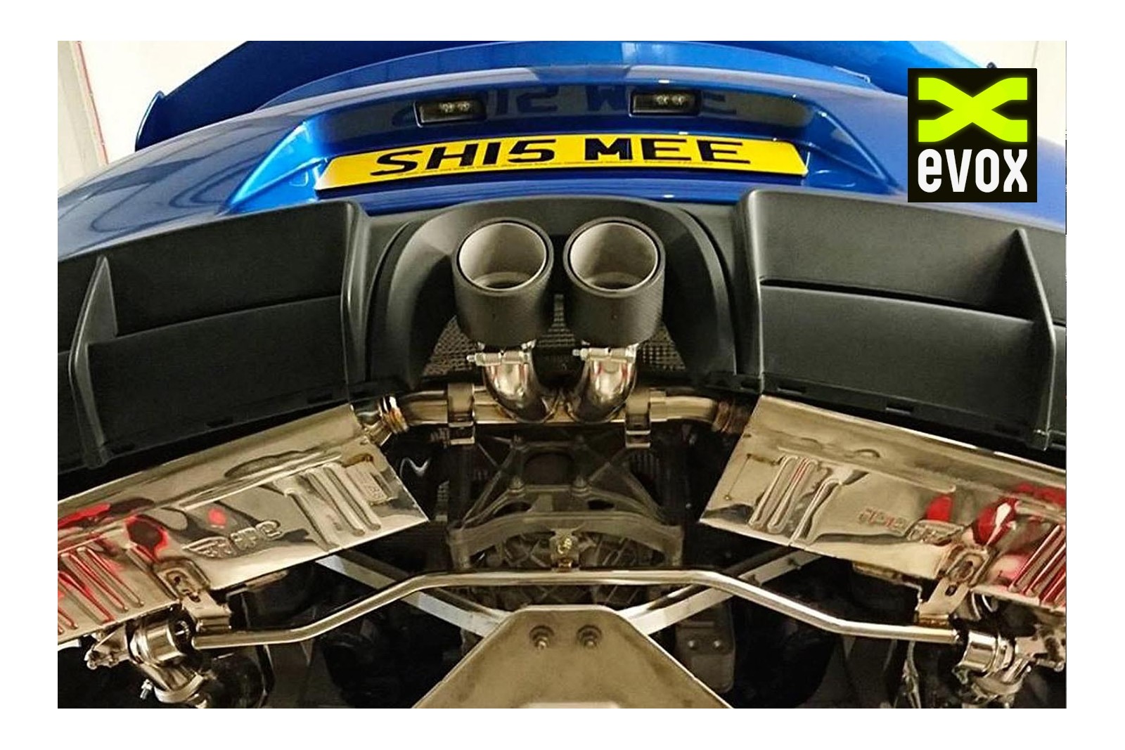 IPE Exhaust System Porsche Cayman 981 GT4 EVOX Performance
