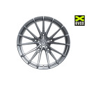 WHEELFORCE Wheels WF CF.4-FF R "GLOSS STEEL" Ø22'' (4 wheels set) for Audi RS7 (C8)