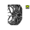 WHEELFORCE Wheels WF HE.1-FF "GLOSS STEEL" Ø20'' (4 wheels set) for Audi S4 (B9)