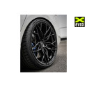 WHEELFORCE Wheels WF AS.1-HC "MATT BLACK" Ø19'' (4 wheels set) for Audi S3 (8P)