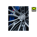 WHEELFORCE Wheels WF CF.4-FF R "GLOSS STEEL" Ø22'' (4 wheels set) for Audi RS6 (C8)