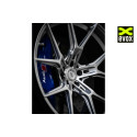 WHEELFORCE Wheels WF RACE.ONE "FROZEN SILVER" Ø22'' (4 wheels set) for Audi RS6 (C8)