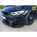 EVOX CARBON SuperSport Splitters for Front Bumper BMW M4 (F82)