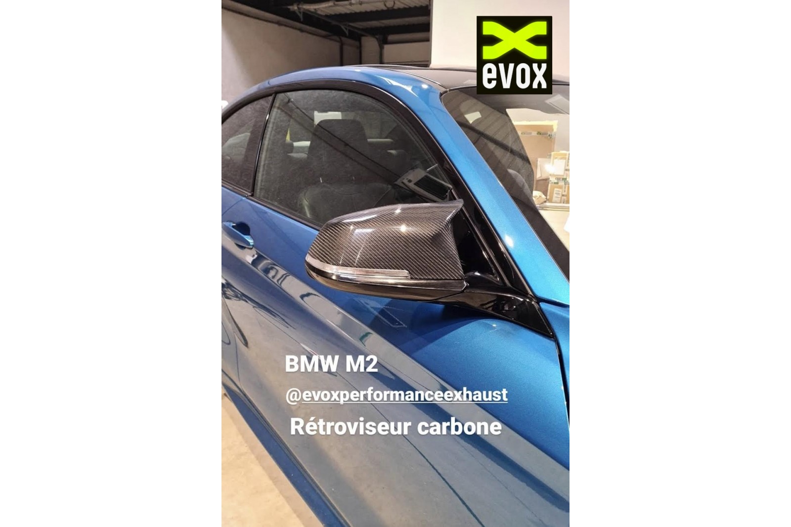 Coques Retroviseurs Carbone BMW M Performance M3 M4