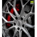 WHEELFORCE Wheels SL.1-FF "Frozen Silver" Ø19'' (4 Wheels set) for Audi S3 (8V)