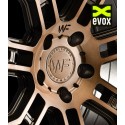 Pack de 4 Jantes WHEELFORCE CF.2-FF "Brushed Bronze" Ø20'' pour Audi S3 (8V)