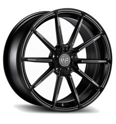 WHEELFORCE Wheels WF SL.2-FF "Deep Black" Ø19'' (4 wheels set) for Audi S3 (8V)