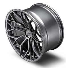 WHEELFORCE Wheels WF HE.1-FF "GLOSS STEEL" Ø21'' (4 wheels set) for Audi RS7 (C7)